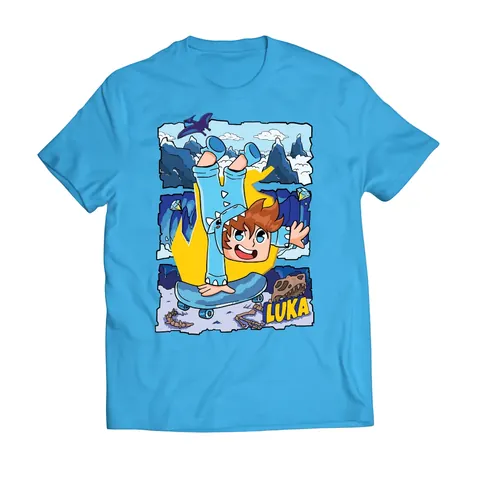 Luka sky blue T-shirt